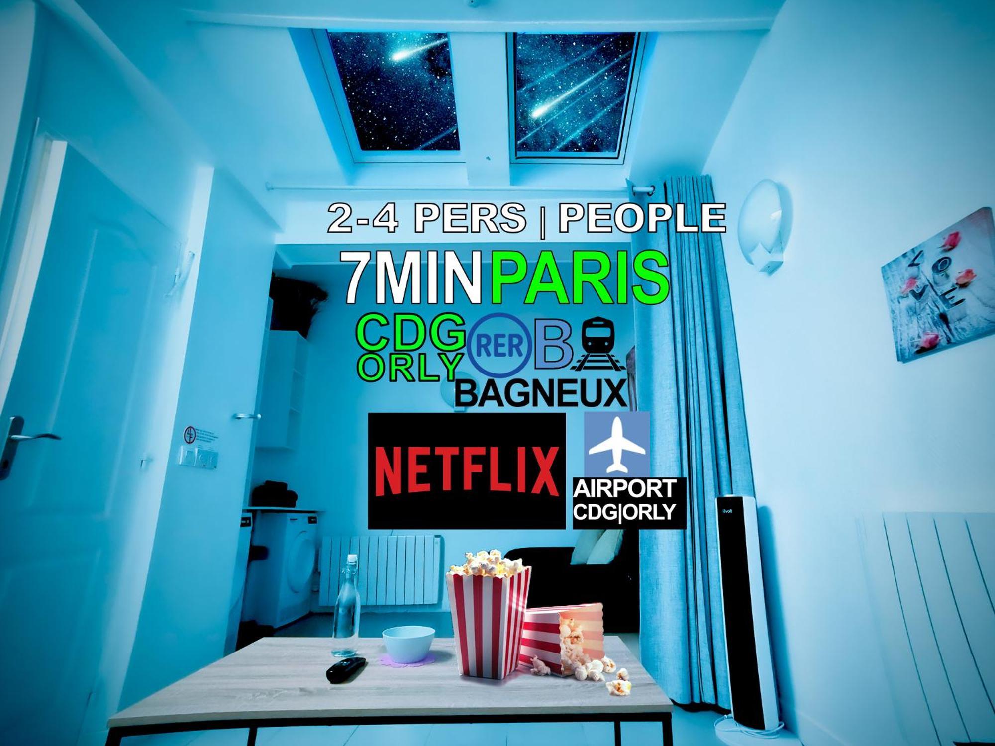 Bagneux Paris Rer B Confort Netflix Cachan Luaran gambar